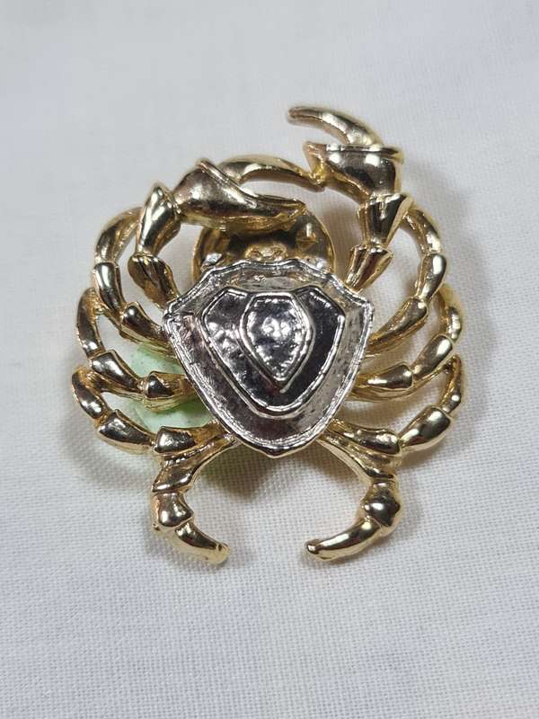 Vintage Crab Brooch