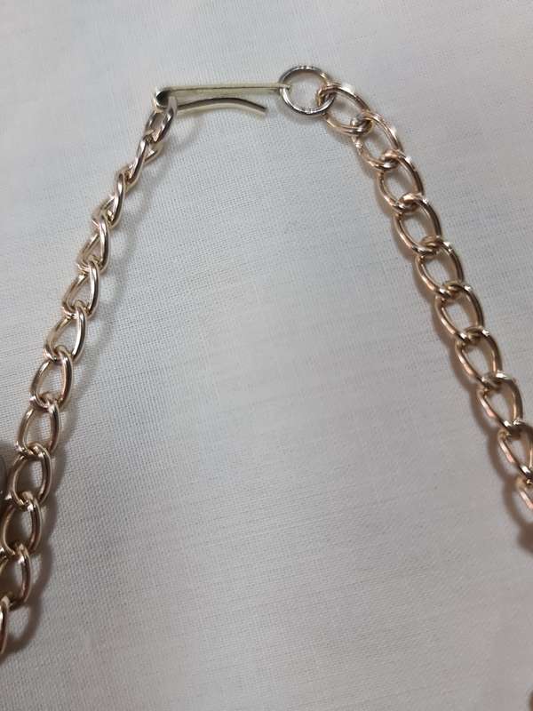 Charm Style Agate Necklace