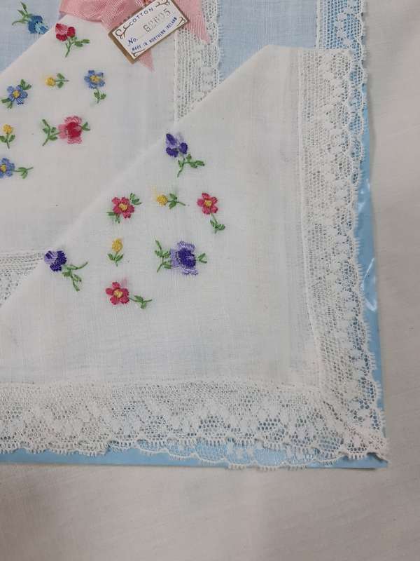 Three Handkerchiefs Made in Northern Ireland