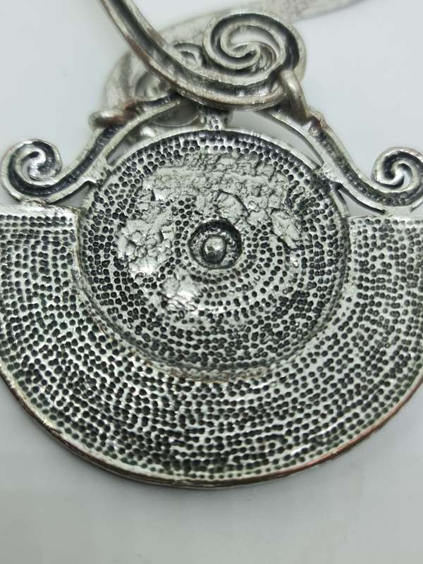 Silver Tone boho necklace