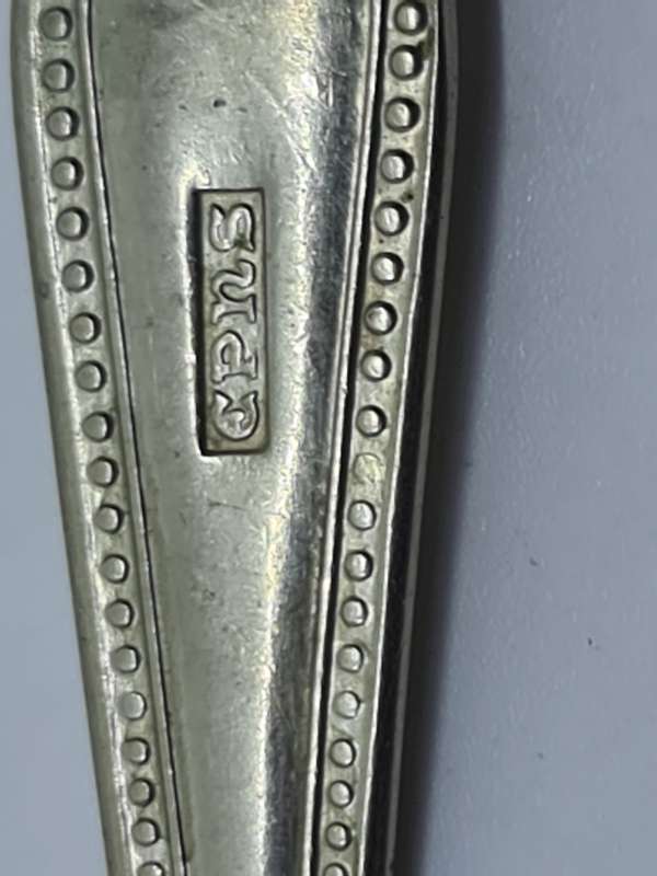 X6 EPNS tea spoons