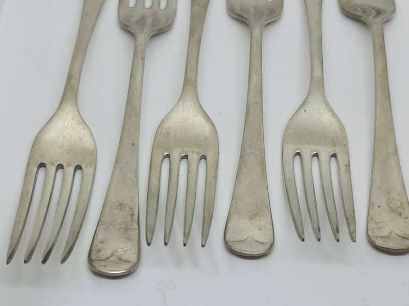 Alpha H.B & H epns salad forks