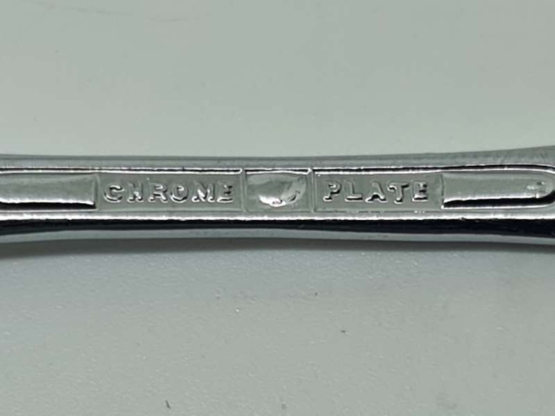 Chrome plated  Apostle tea spoons