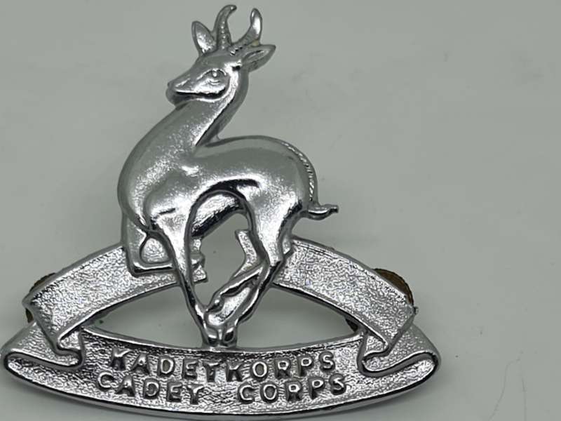 SA Cadet Corps Cap Badge.