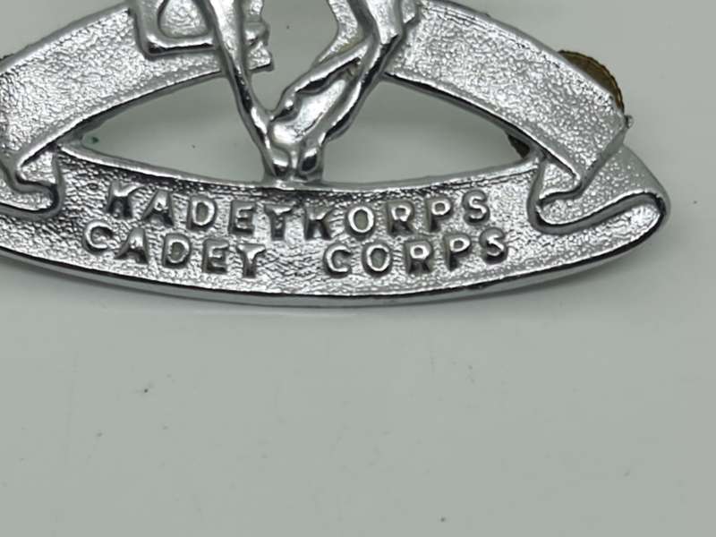 SA Cadet Corps Cap Badge.