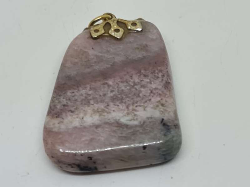Pink Agate pendant