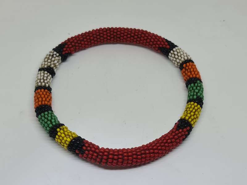 African beaded bangle