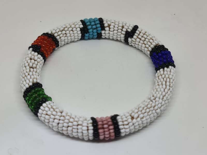 African beaded bangle