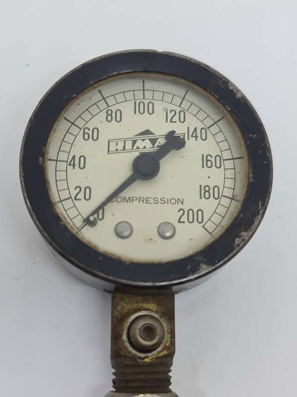 Vintage pressure gauge