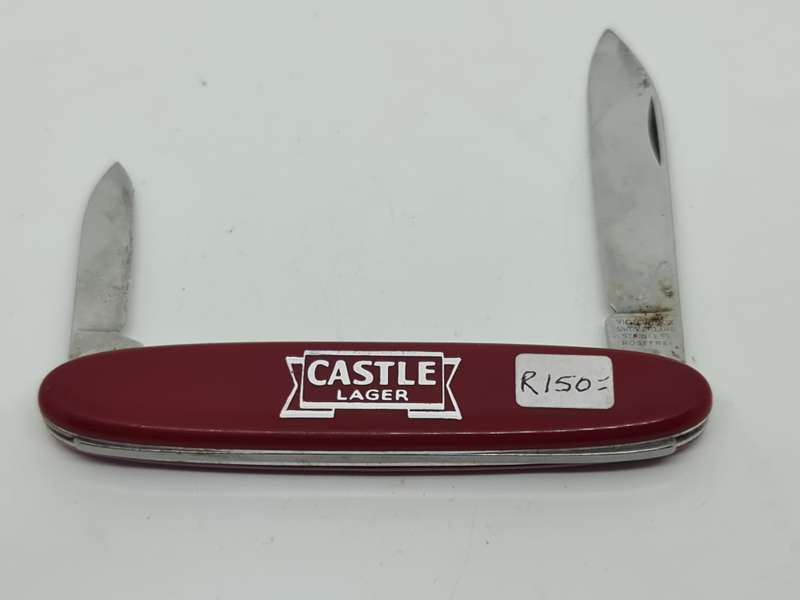 Castle Victorinox Switzerland stainless pocket knife