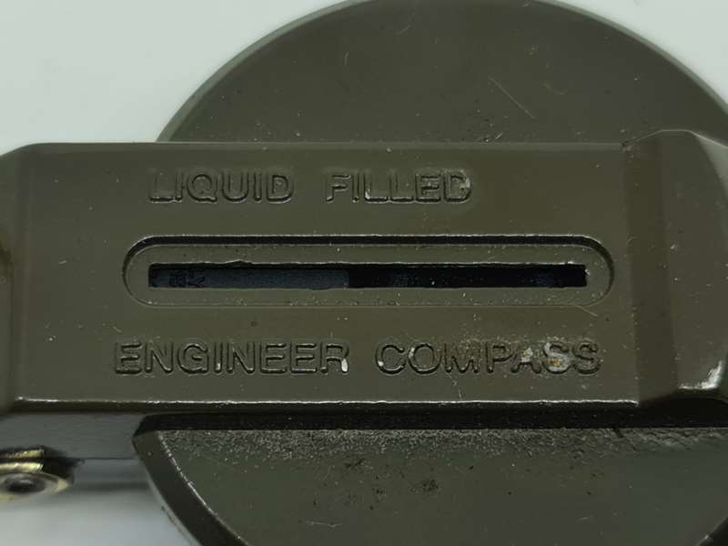 Metal Case, Liquid metal Lensatic Compass in original box
