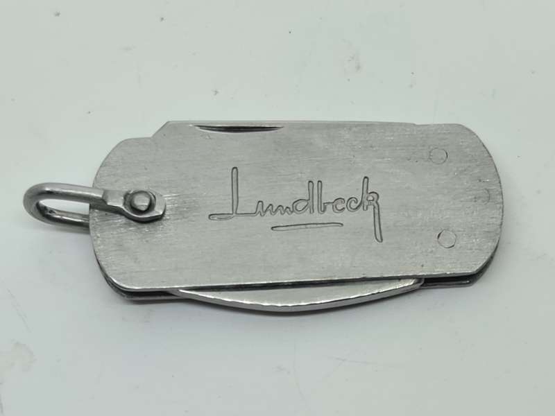 Sheffield England, stainless steel pocket knife with bottle opener
