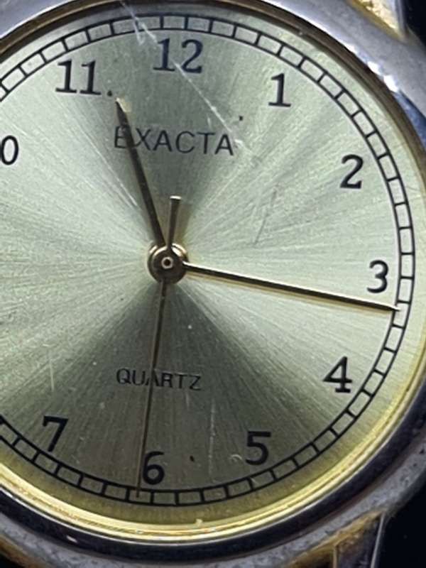 Mens Exacta Quartz watch