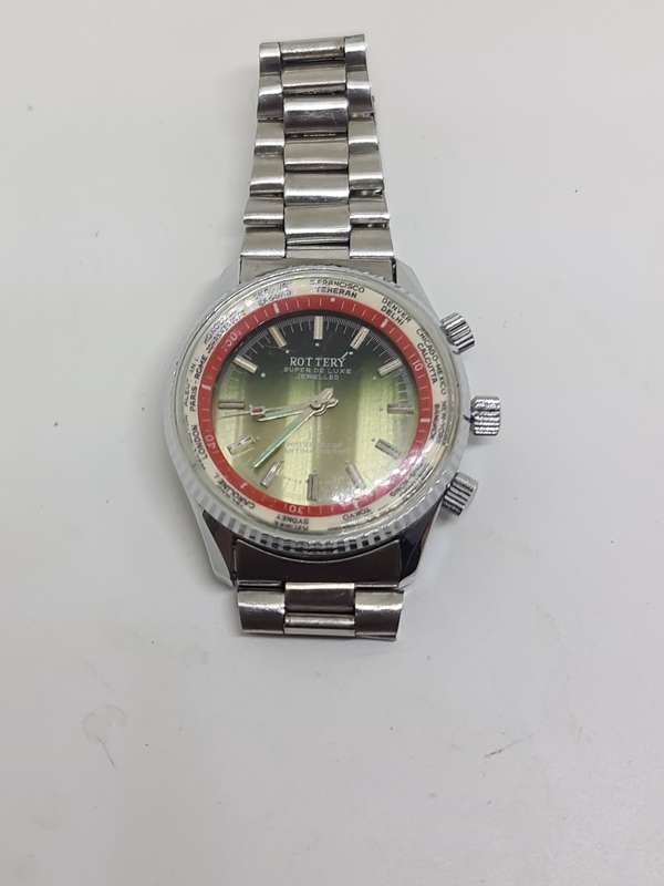 Mens Rottery Super De Luxe  mechanical Watch