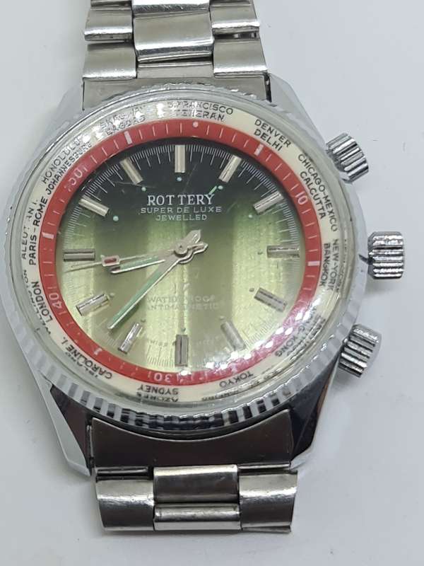 Mens Rottery Super De Luxe  mechanical Watch