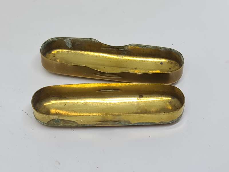 Brass snuff box