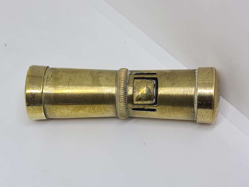 Vintage Brass Crown Grace Ladies Lighter