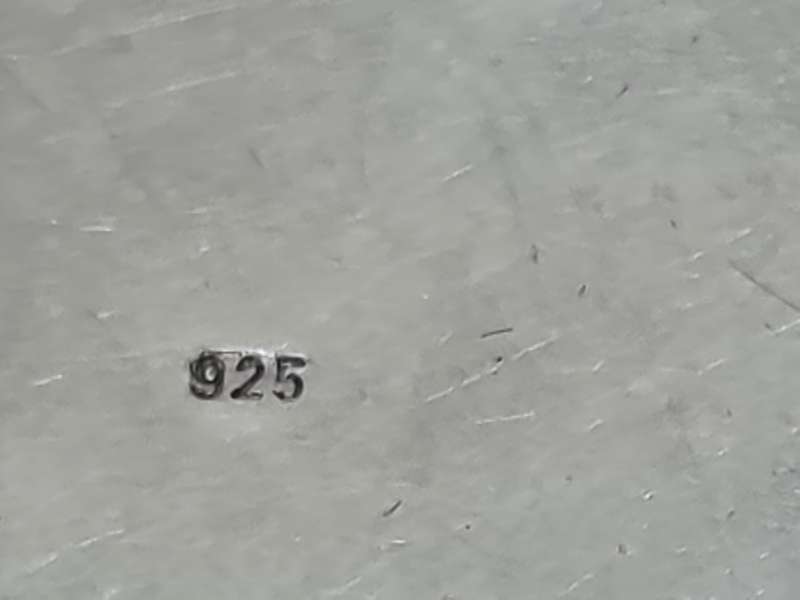 925 Silver pill box