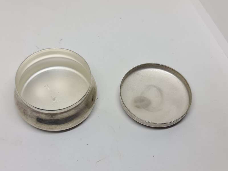 925 Silver pill box