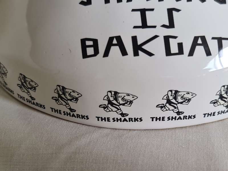 "Sharks is Bakgat" clock