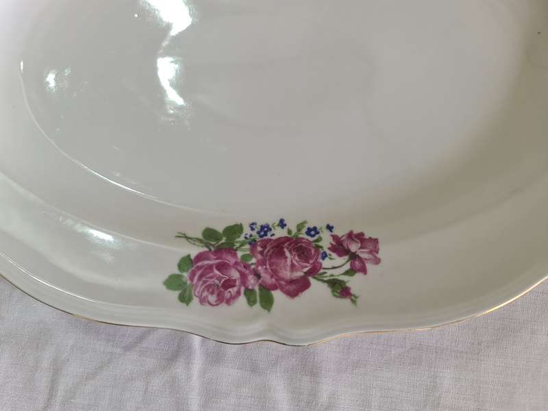 Epiag D.F. Czechoslovakia serving plate