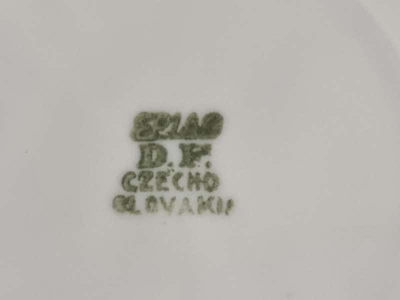 Epiag D.F. Czechoslovakia salad plates