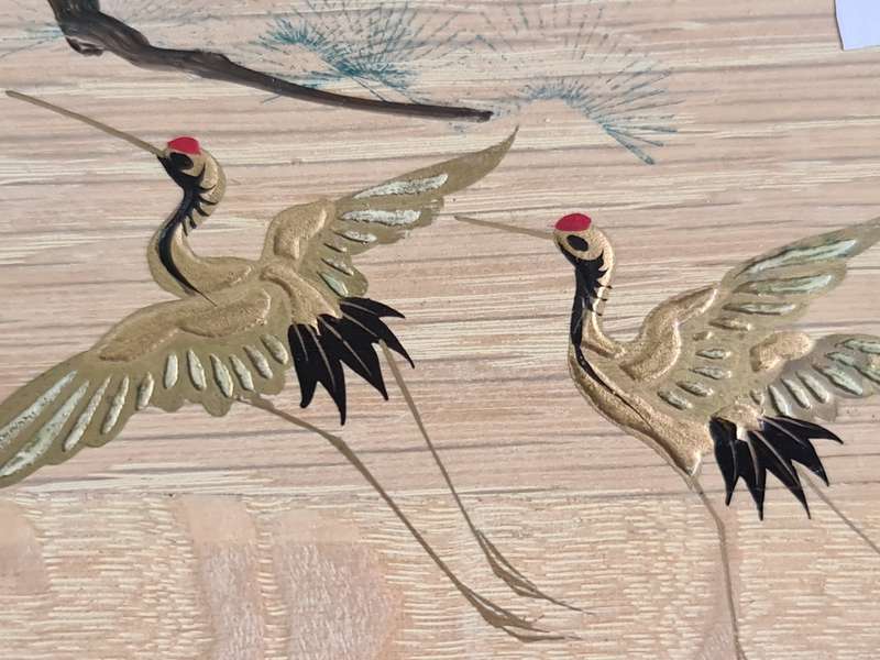 Vintage Oriental small Serving tray