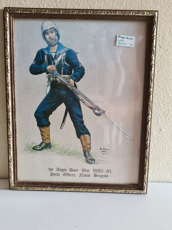 1st Anglo Boer War 1880-1881, Petty Officer, Natal Brigade (A.May 1980)