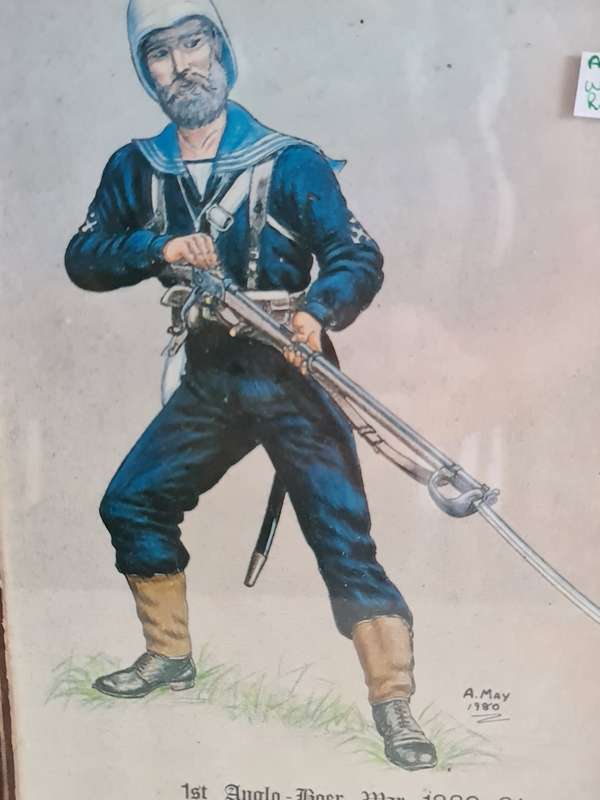 1st Anglo Boer War 1880-1881, Petty Officer, Natal Brigade (A.May 1980)
