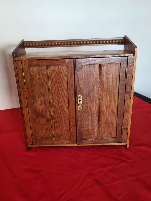 Oak Sales man sample cupboard