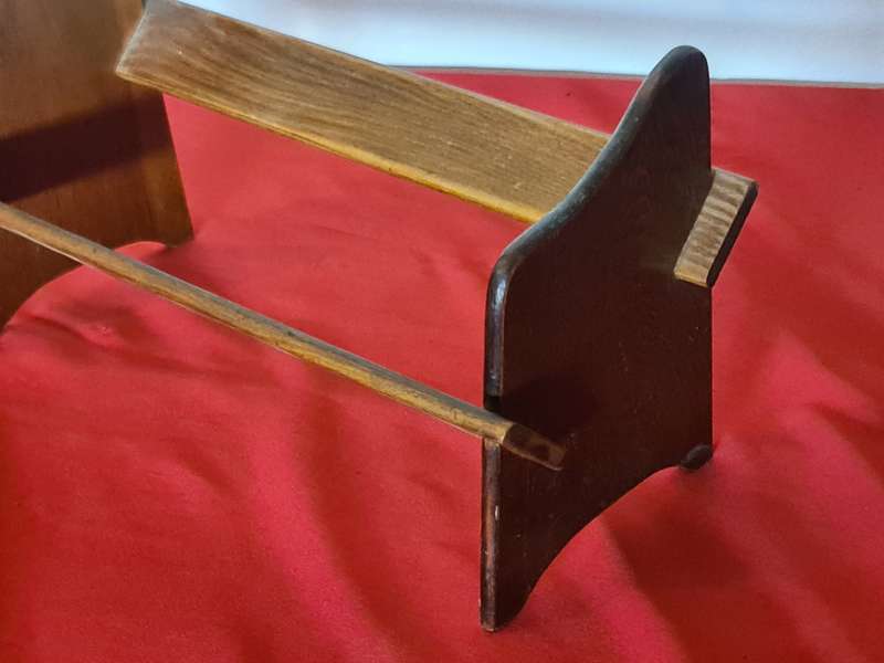 Wooden book stand