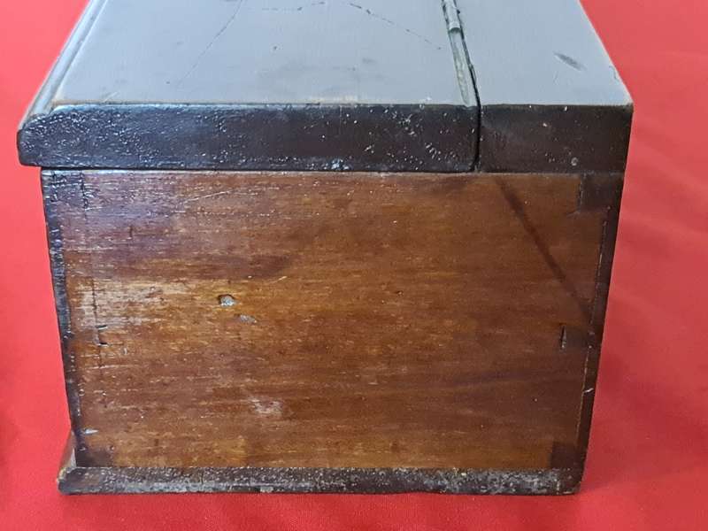 Small wooden chest