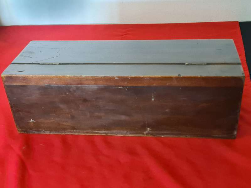 Small wooden chest