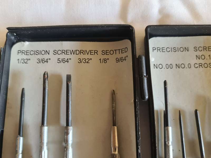 Precision Screwdrivers in a box