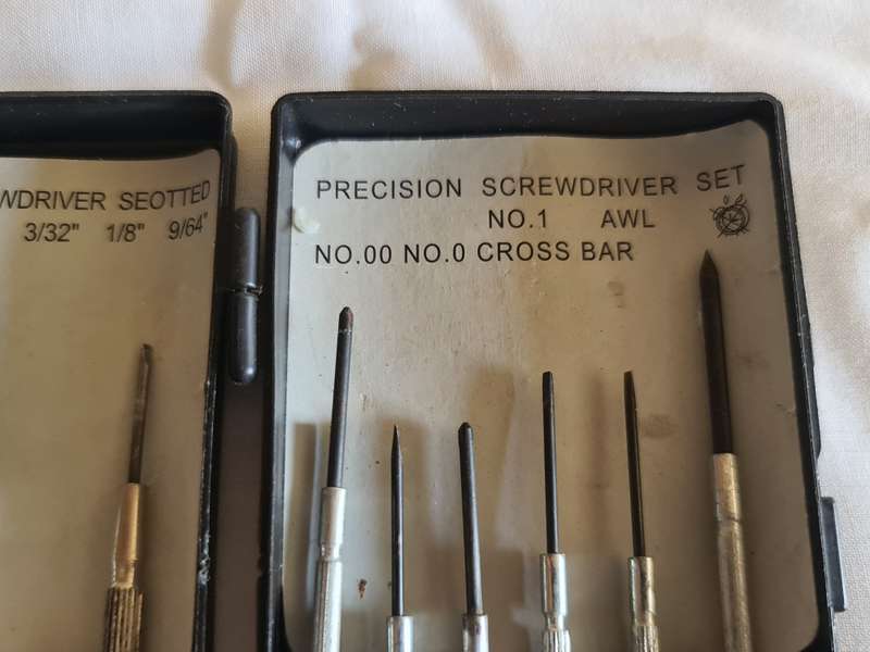 Precision Screwdrivers in a box
