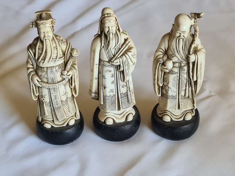 Three wise man made of resin