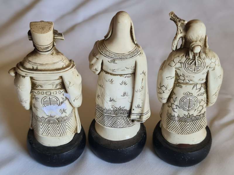 Three wise man made of resin