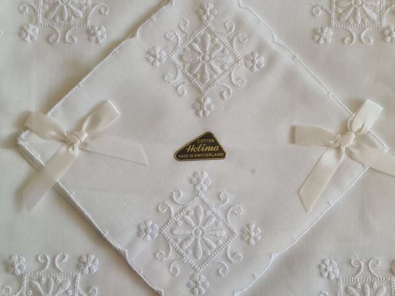 X5 Handkerchiefs Made in Switzerland