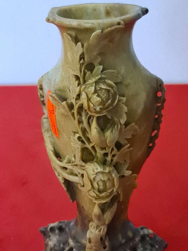 Chinese Sand Stone Antique Vase