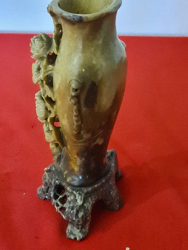 Chinese Sand Stone Antique Vase