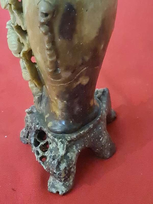 Chinese Sand Stone Antique Vase