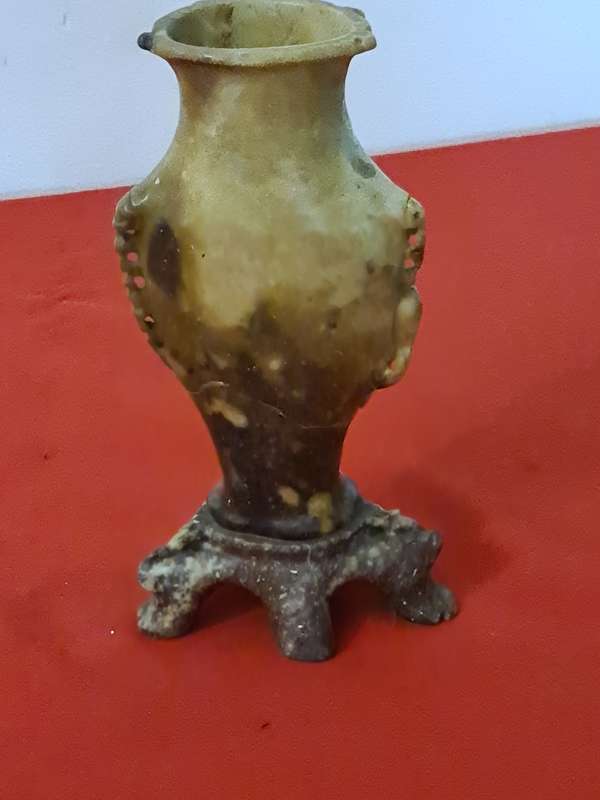 Chinese Sand Stone Antique Vase