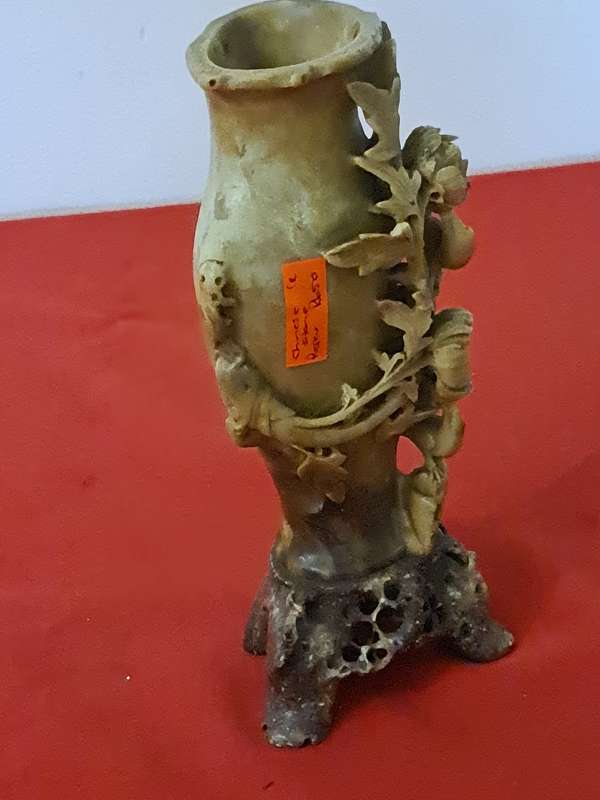 Chinese Sand Stone Antique Vase