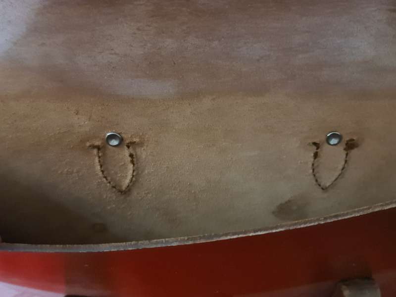 Leather document suit case