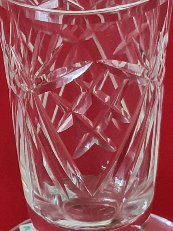 Vintage Crystal vase