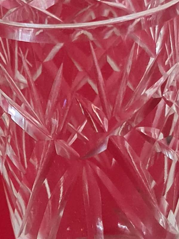 Vintage Crystal vase