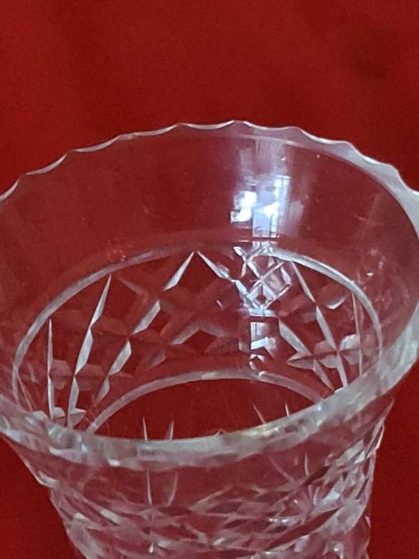 Vintage Crystal vase