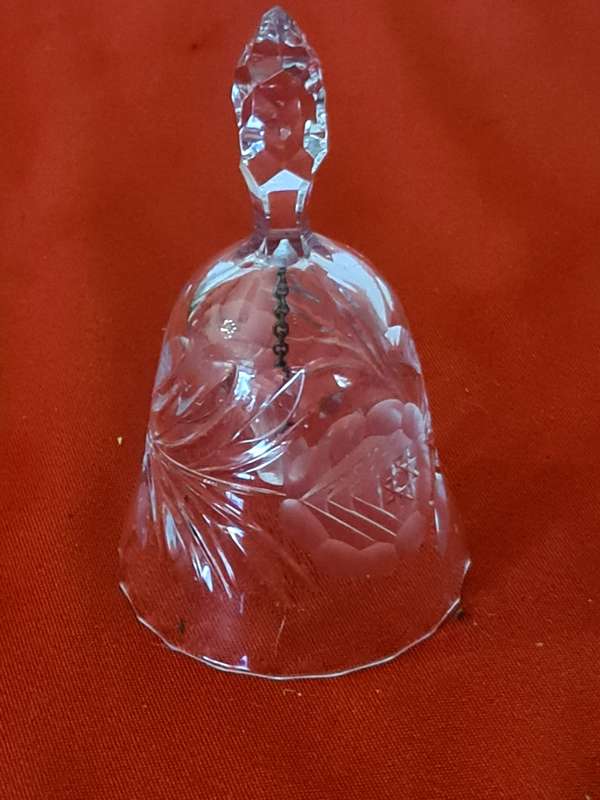 Vintage Crystal dinner bell