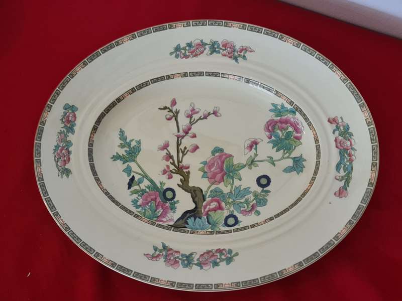 New Hall Hanley, Staffordshire England Serving platter (Large)