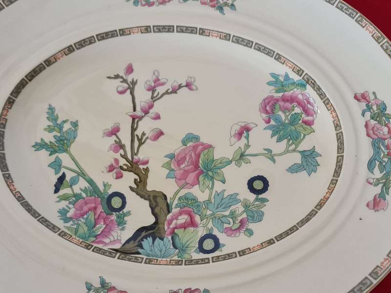 New Hall Hanley, Staffordshire England Serving platter (Large)